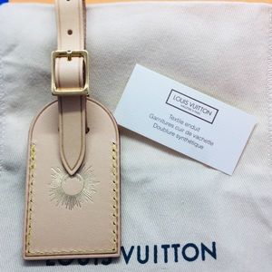 Louis Vuitton Place Vendome Vachetta Luggage Tag
